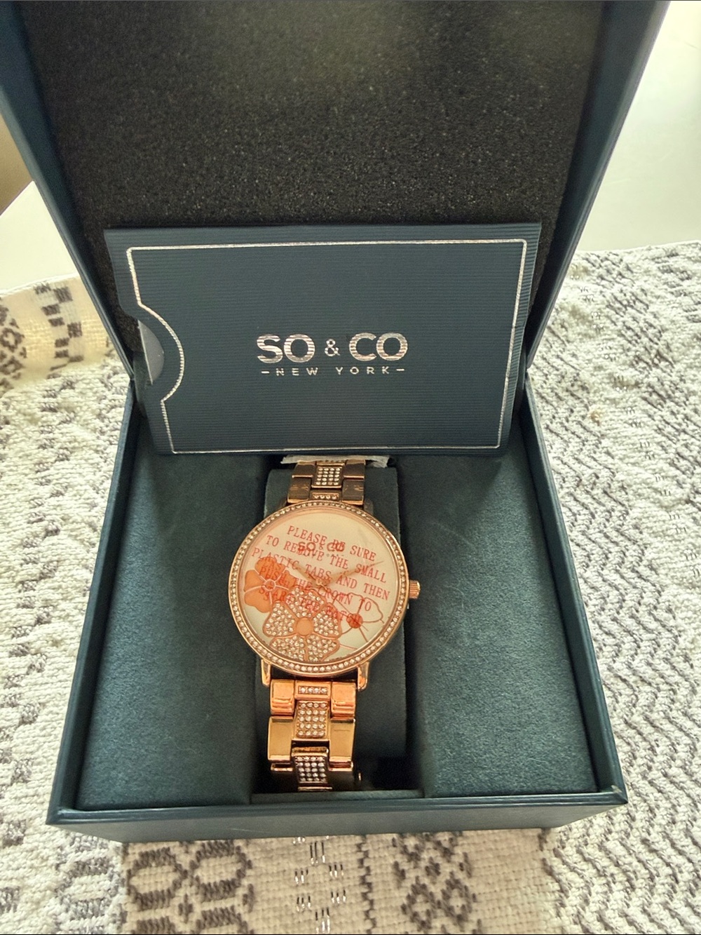 Rose Gold watch